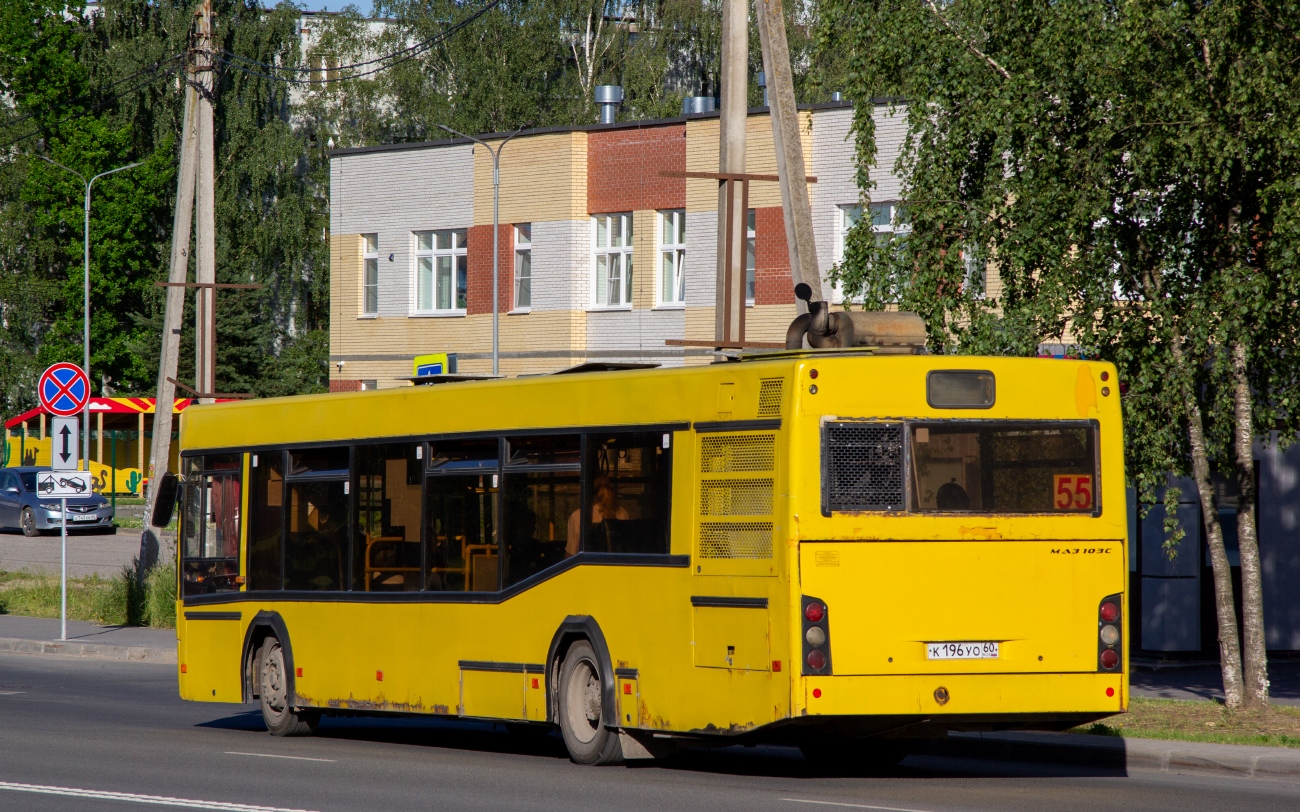 Псковская область, МАЗ-103.576 № К 196 УО 60