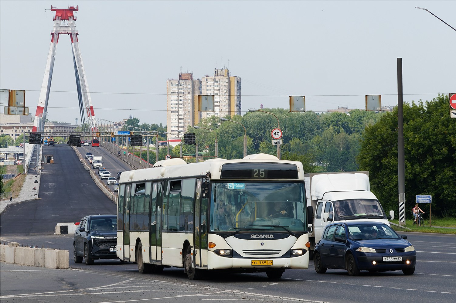 Вологодская область, Scania OmniLink I (Скания-Питер) № АЕ 959 35