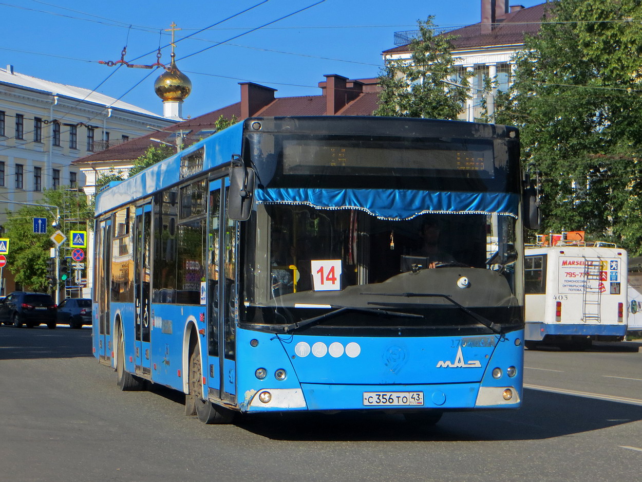 Кировская область, МАЗ-203.069 № С 356 ТО 43