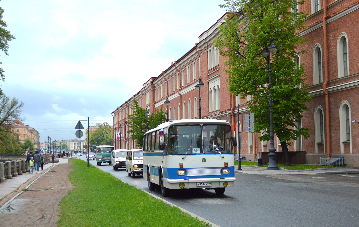 Санкт-Петербург, ЛАЗ-697Р № Т 508 ХВ 198; Санкт-Петербург — VI Международный транспортный фестиваль "ТранспортФест-2025"