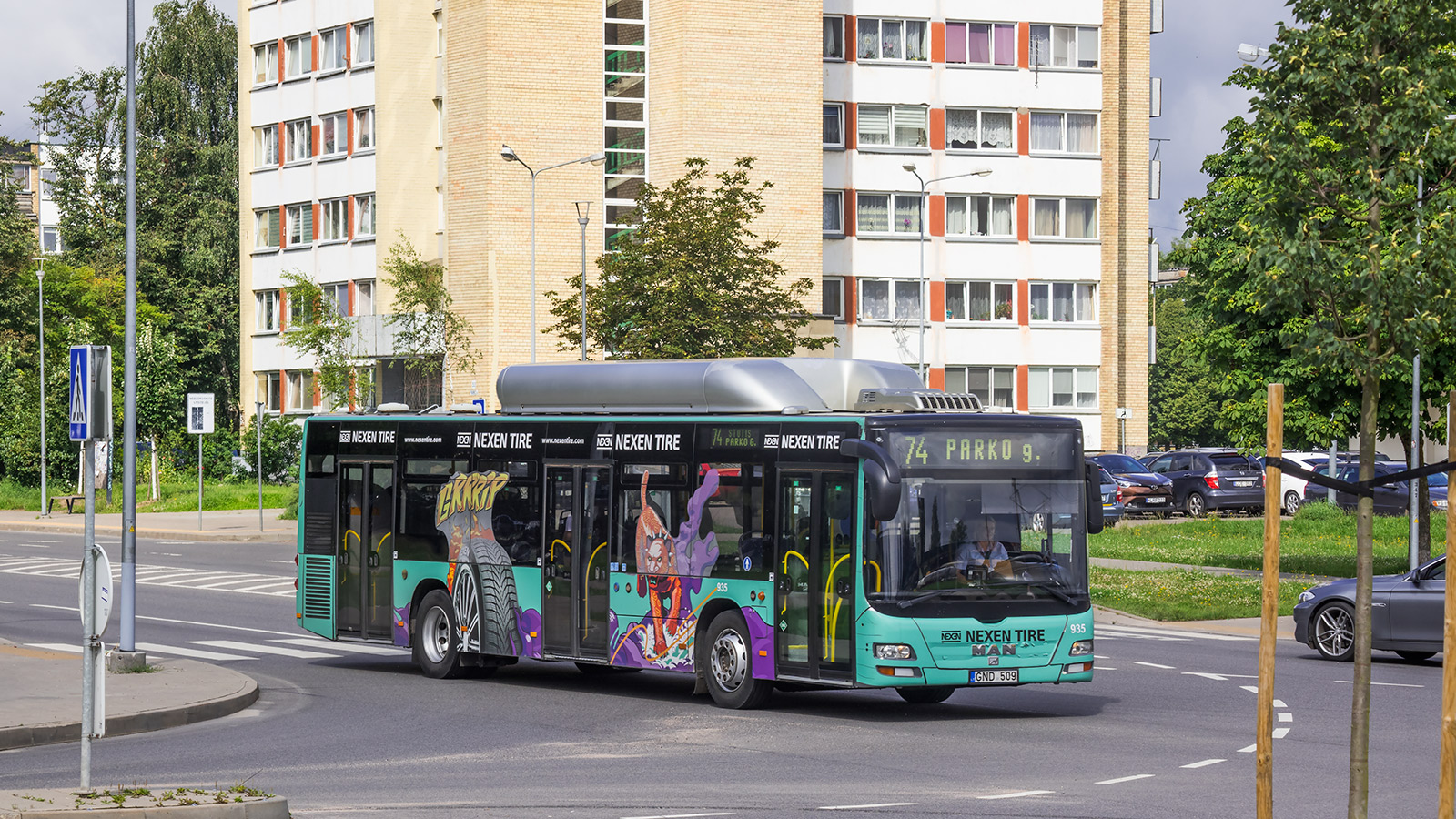 Литва, MAN A21 Lion's City NL273 CNG № 935