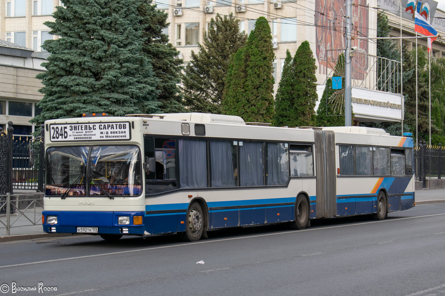 Obwód saratowski, MAN A11 NG312 Nr К 592 ТК 159