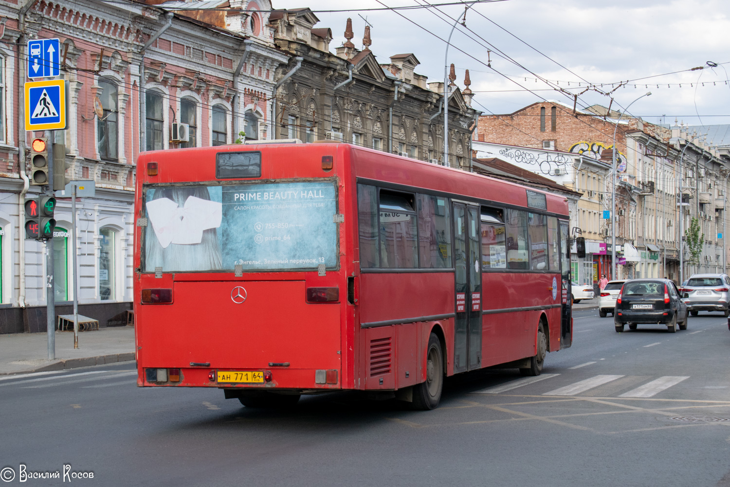 Саратовская область, Mercedes-Benz O407 № АН 771 64