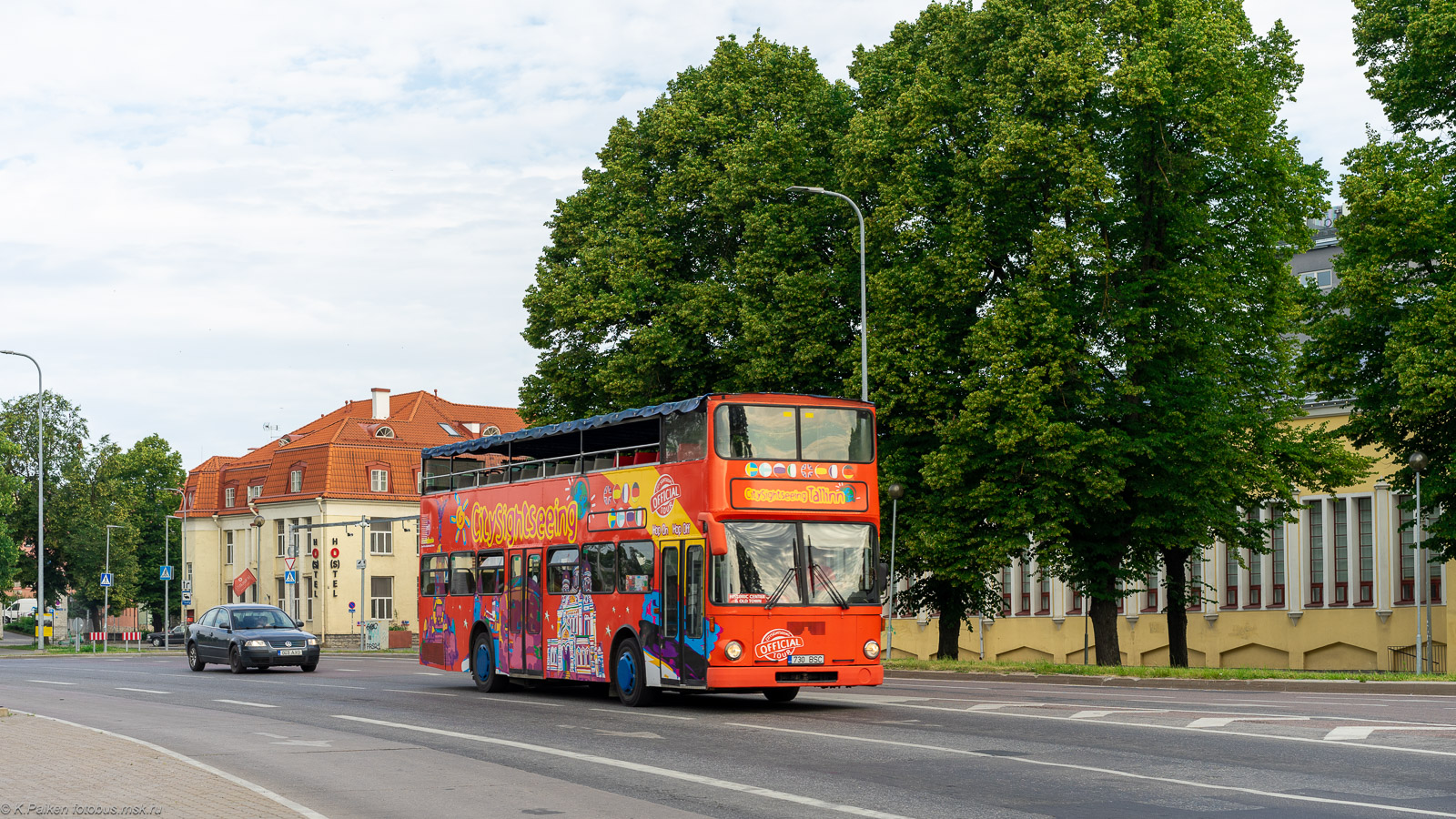 Эстония, MAN 196 SD200 № 730 BSC