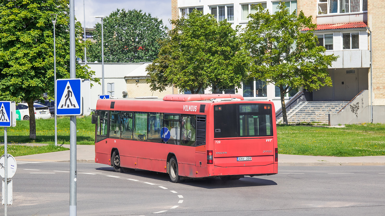 Литва, Volvo 7700 № 720