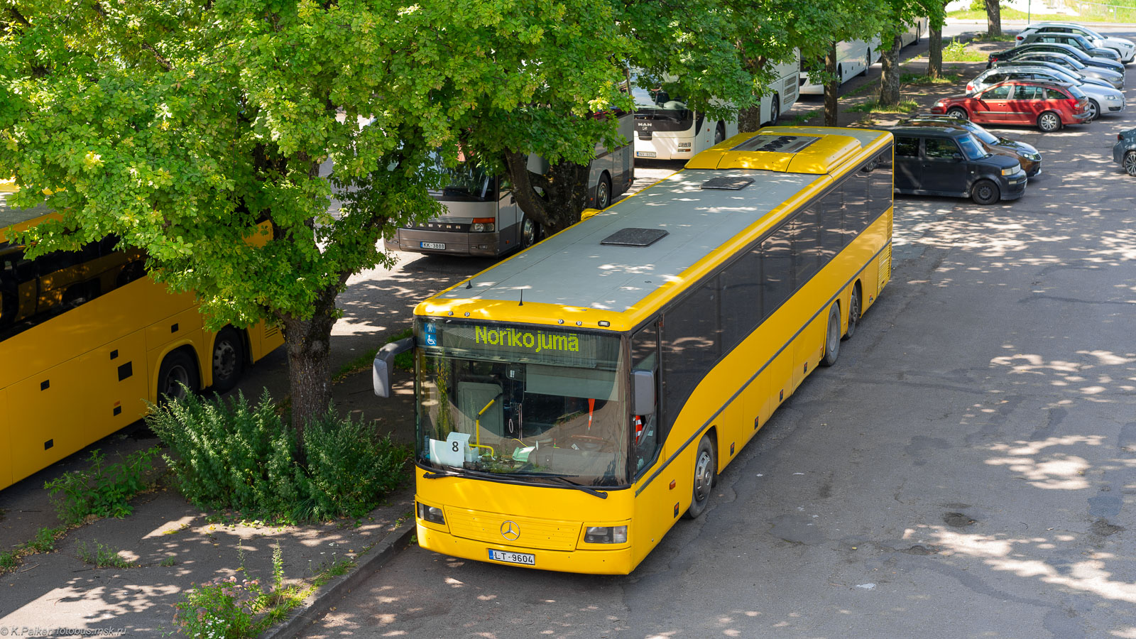 Латвия, Volvo 9900 № KJ-2550; Латвия, Mercedes-Benz O550L Integro L № LT-9604