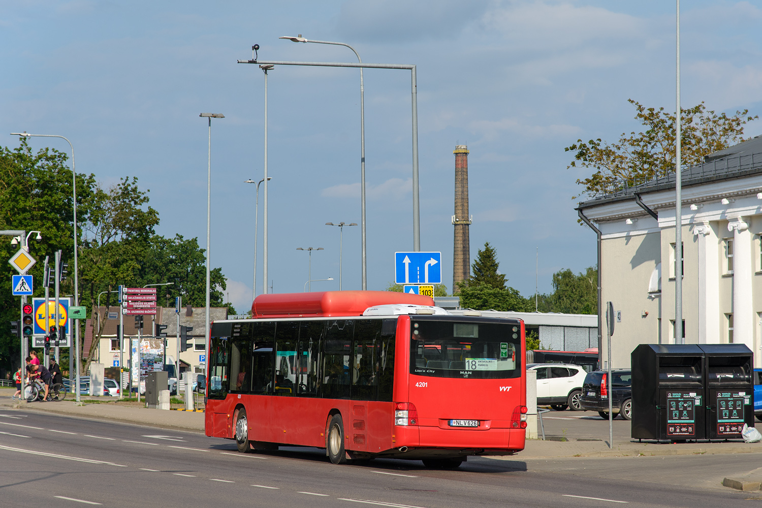 Литва, MAN A21 Lion's City NL313 CNG № 4201