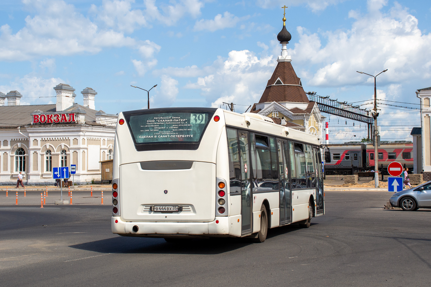 Вологодская область, Scania OmniLink II (Скания-Питер) № В 444 ВХ 35