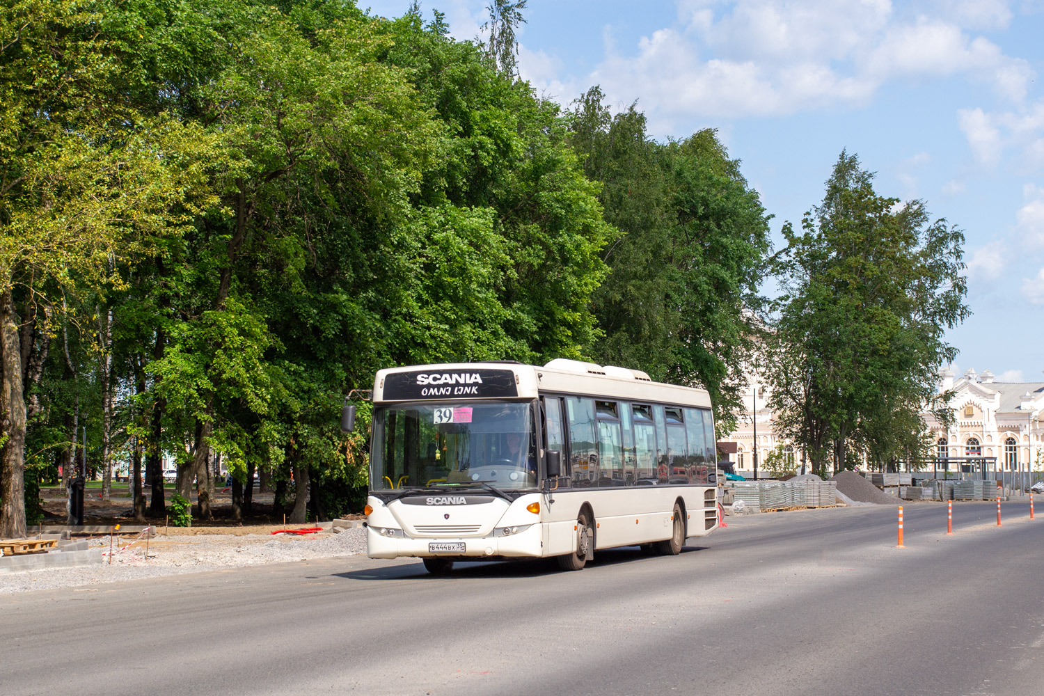 Вологодская область, Scania OmniLink II (Скания-Питер) № В 444 ВХ 35
