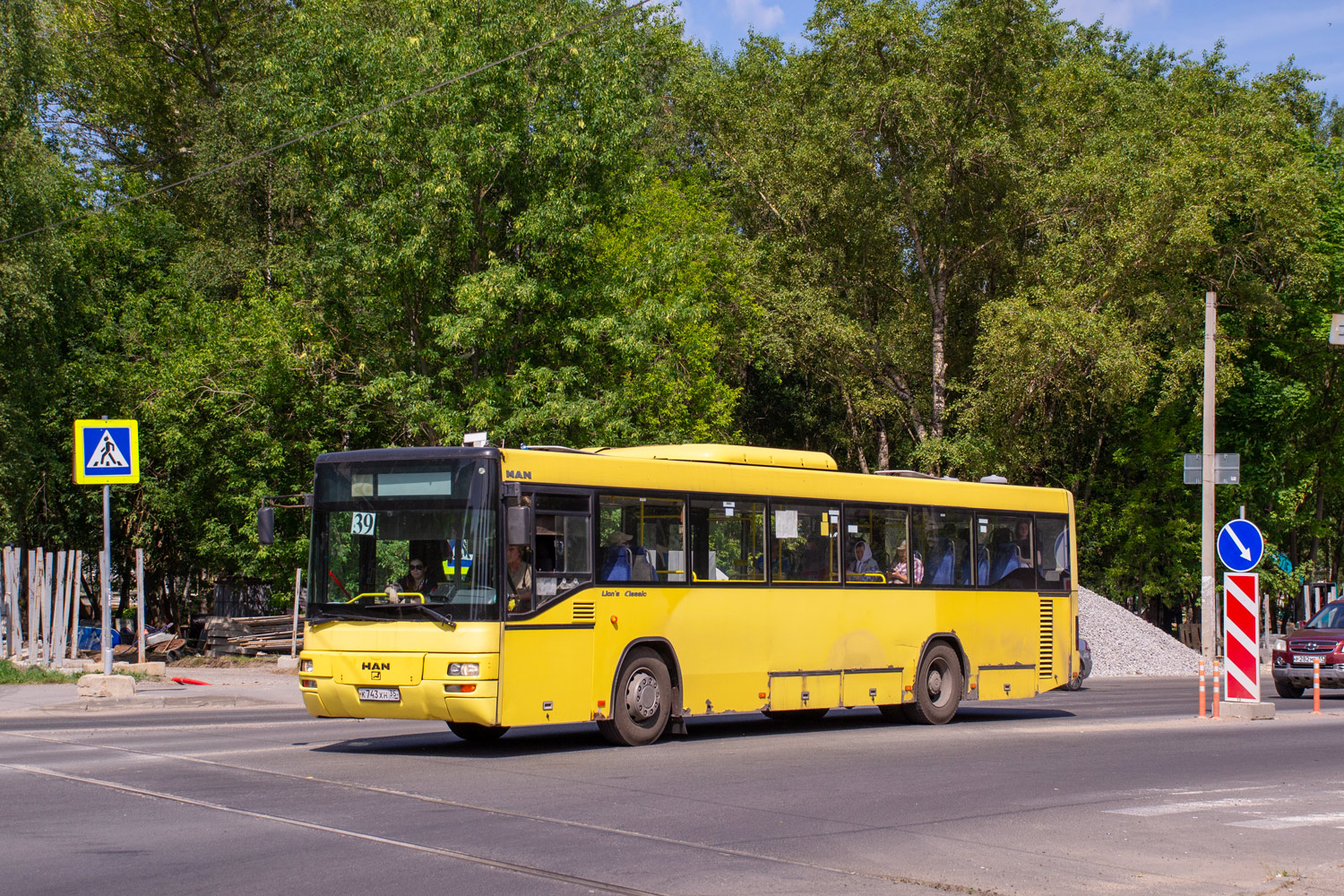 Вологодская область, MAN A74 Lion's Classic SL283 № К 743 ХН 35 Вологодская область, MAN A74 Lion's Classic SL283 № К 743 ХН 35