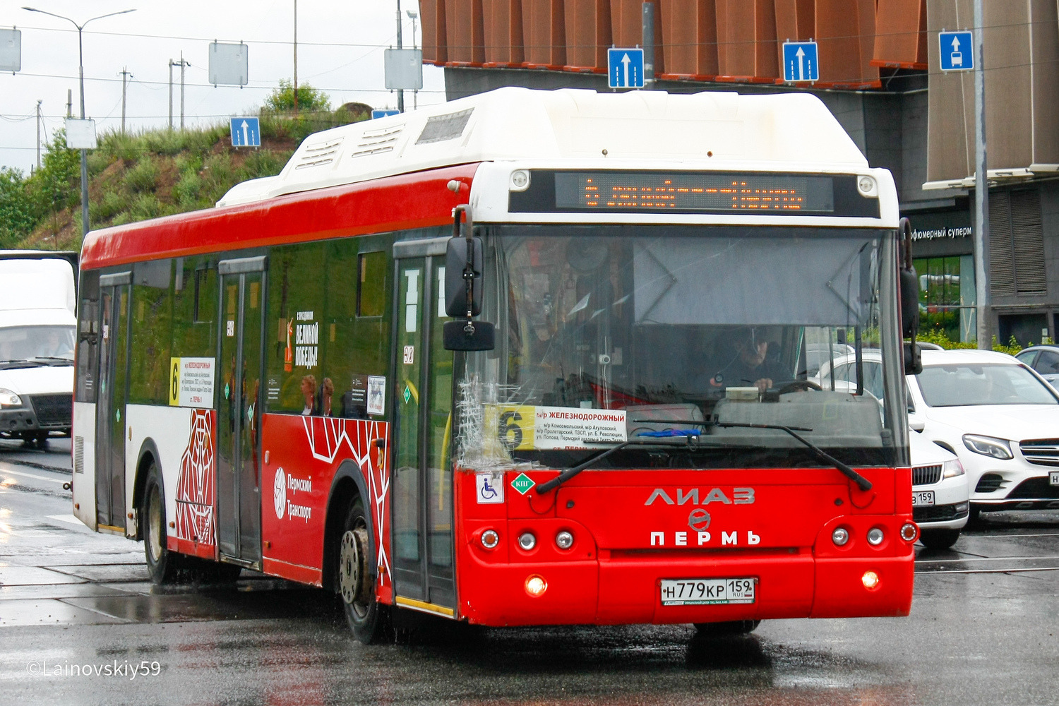 Пермский край, ЛиАЗ-5292.67 (CNG) № Н 779 КР 159