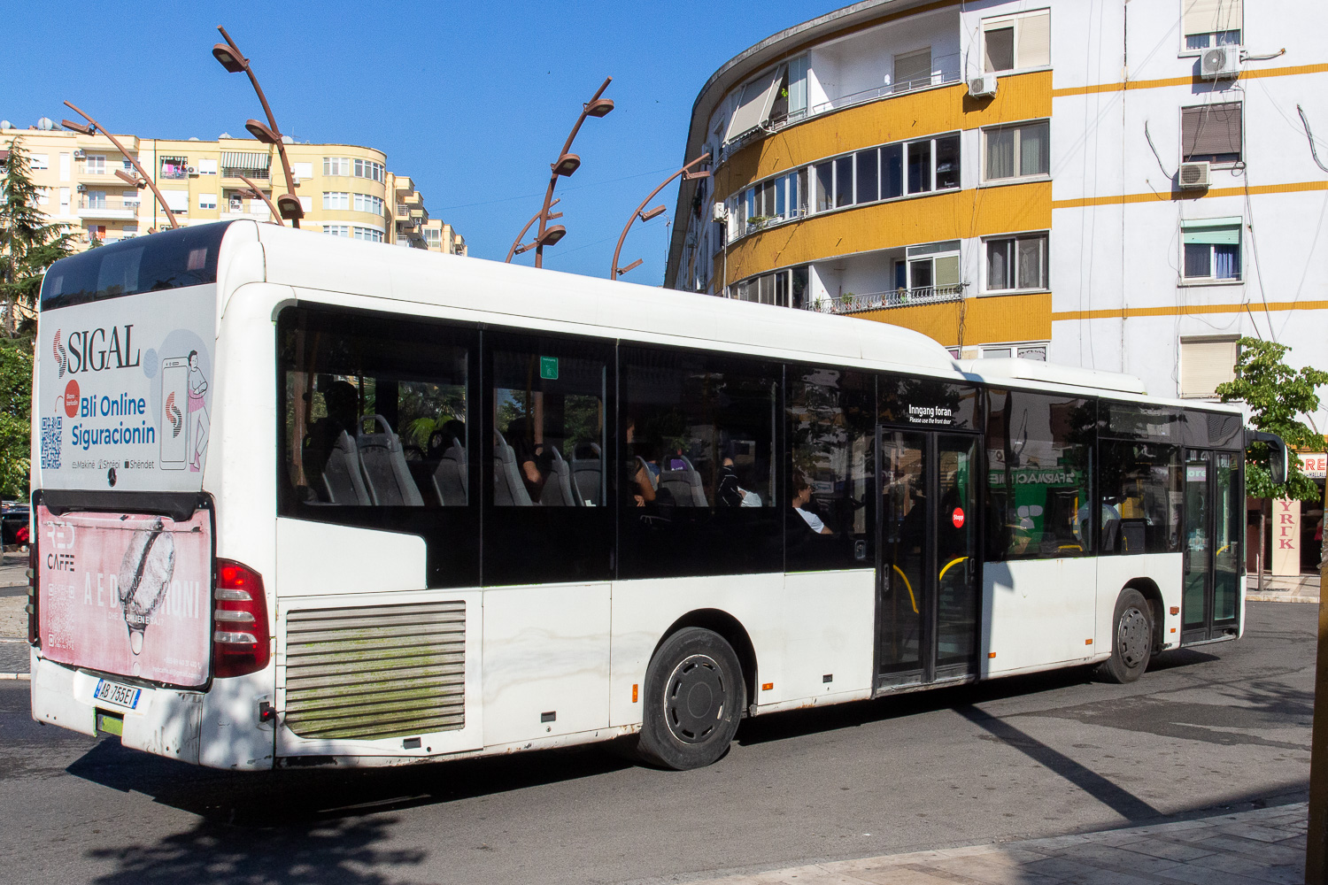Албания, Mercedes-Benz O530LE Citaro facelift LE № AB-755EI