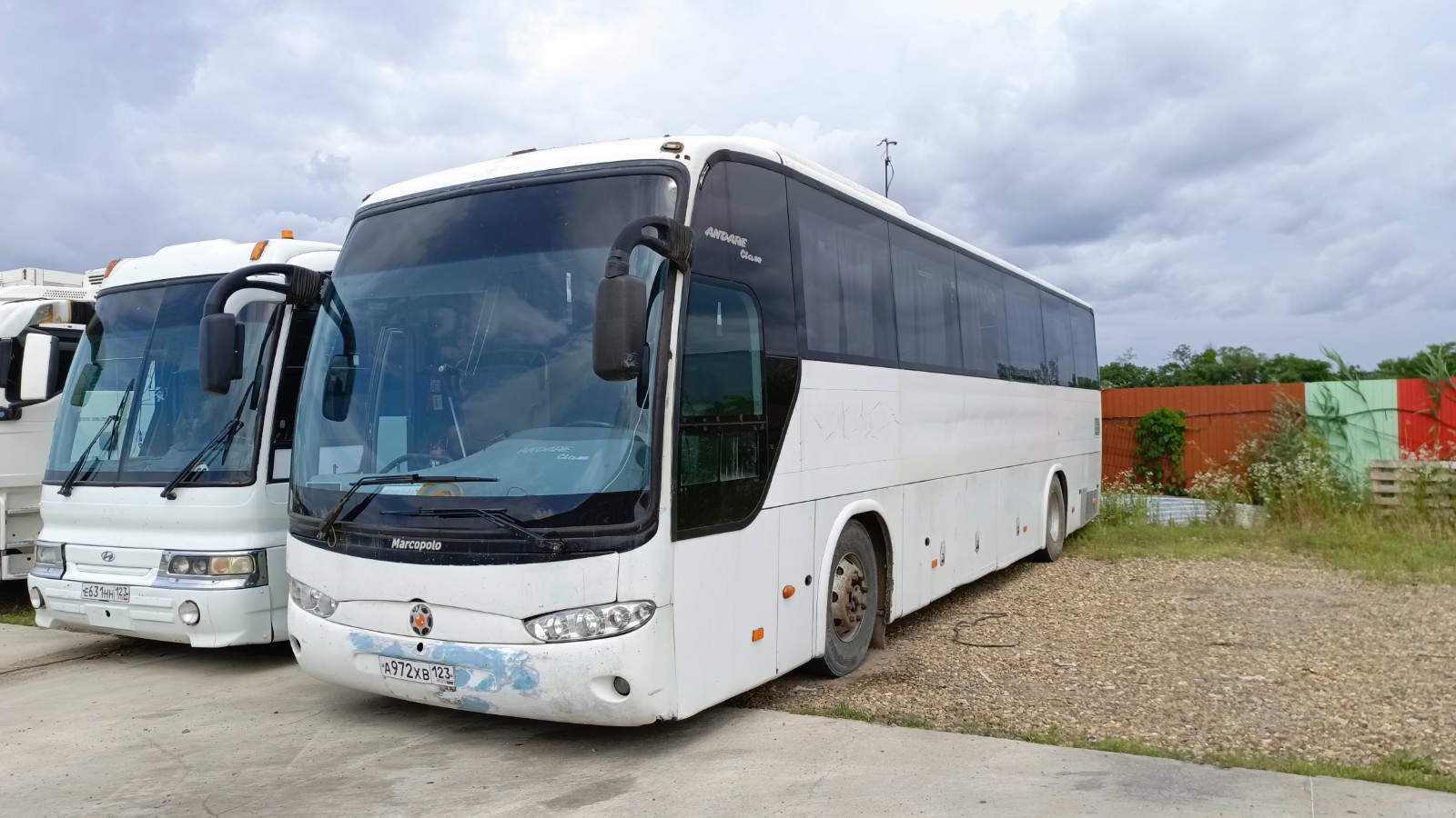 Краснодарский край, Marcopolo Andare 1000 (ГолАЗ) (Hyundai) № А 972 ХВ 123