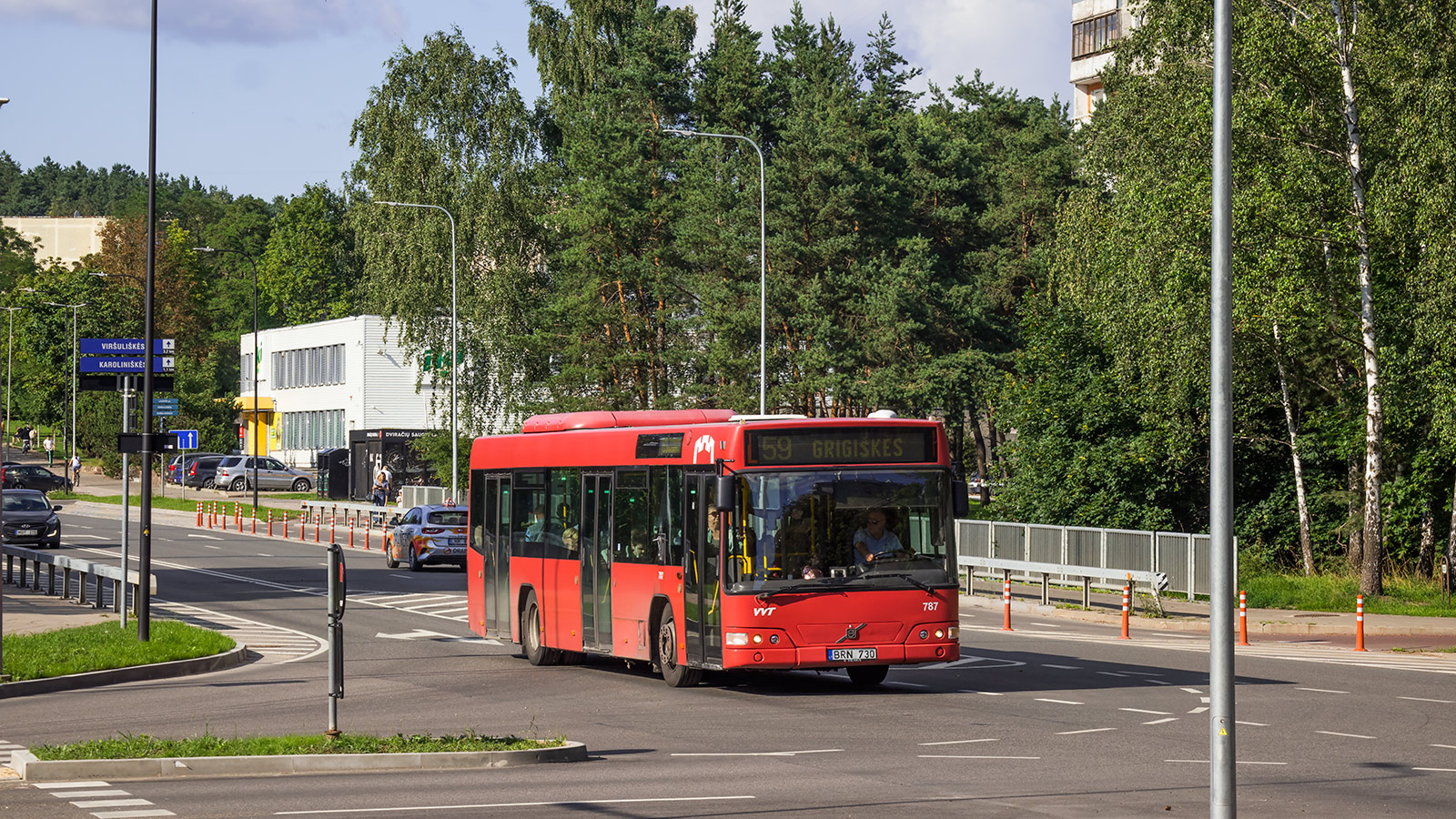 Литва, Volvo 7700 № 787