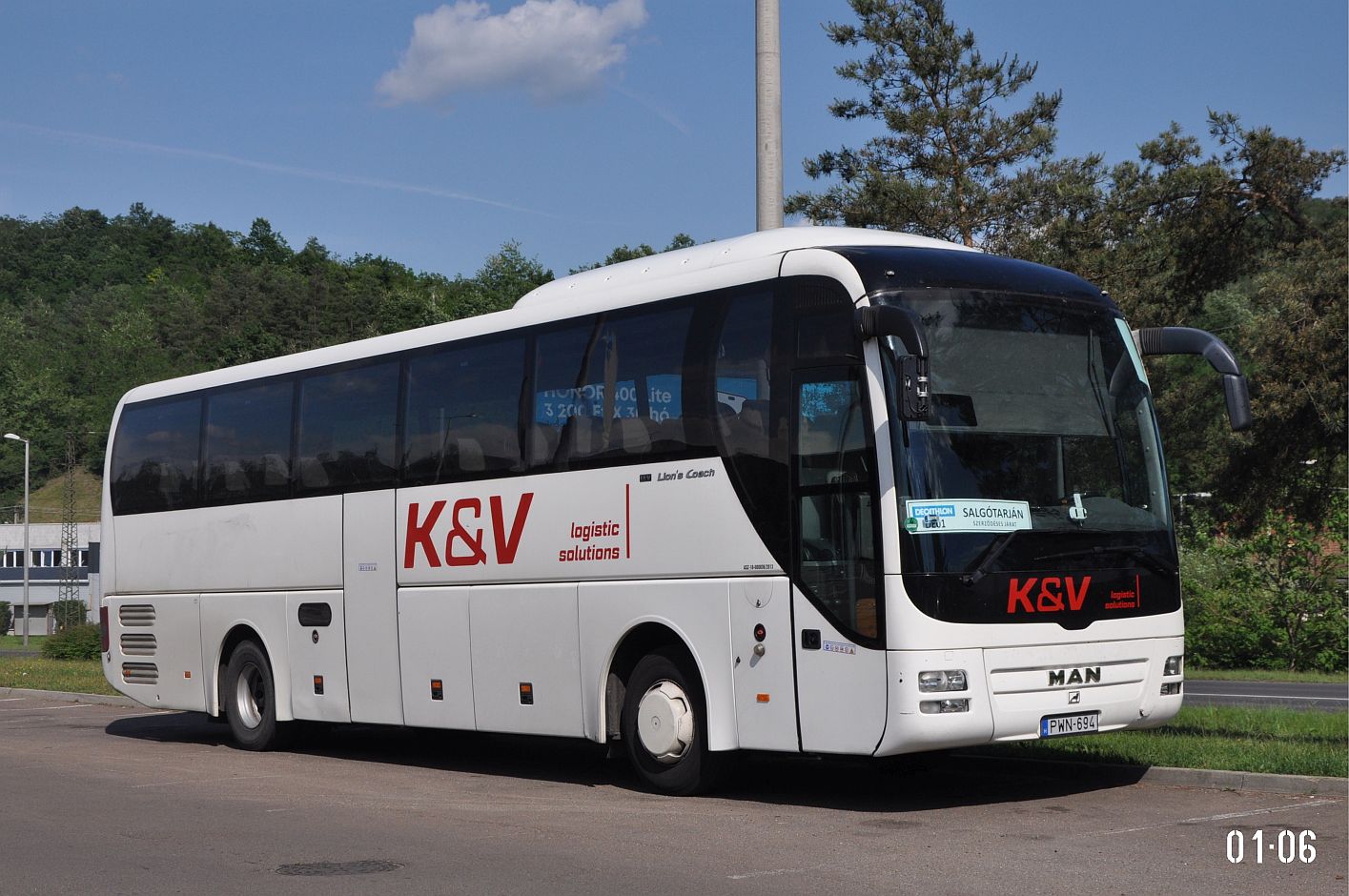 Венгрия, MAN R07 Lion's Coach RHC404 № PWN-694