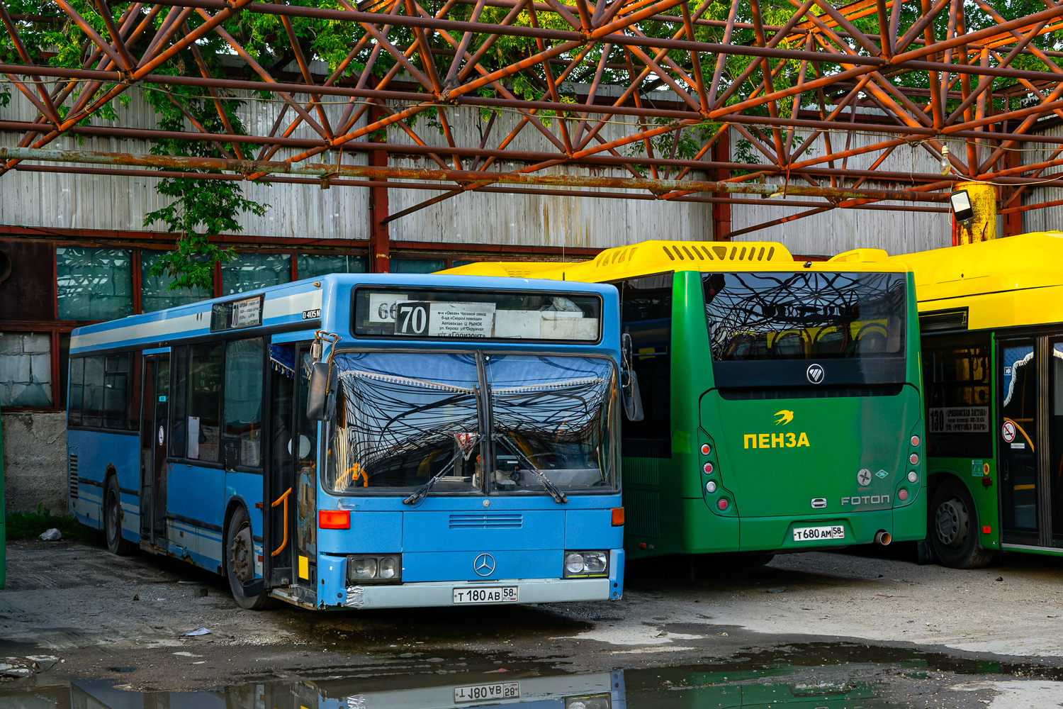 Пензенская область, Mercedes-Benz O405N2 № Т 180 АВ 58