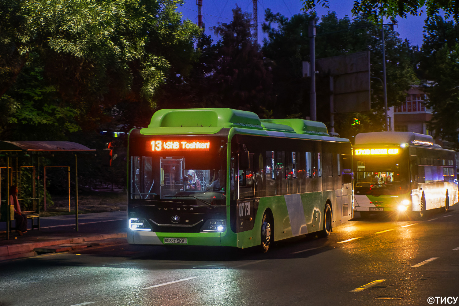 Узбекистан, Yutong ZK6126HG № 07731