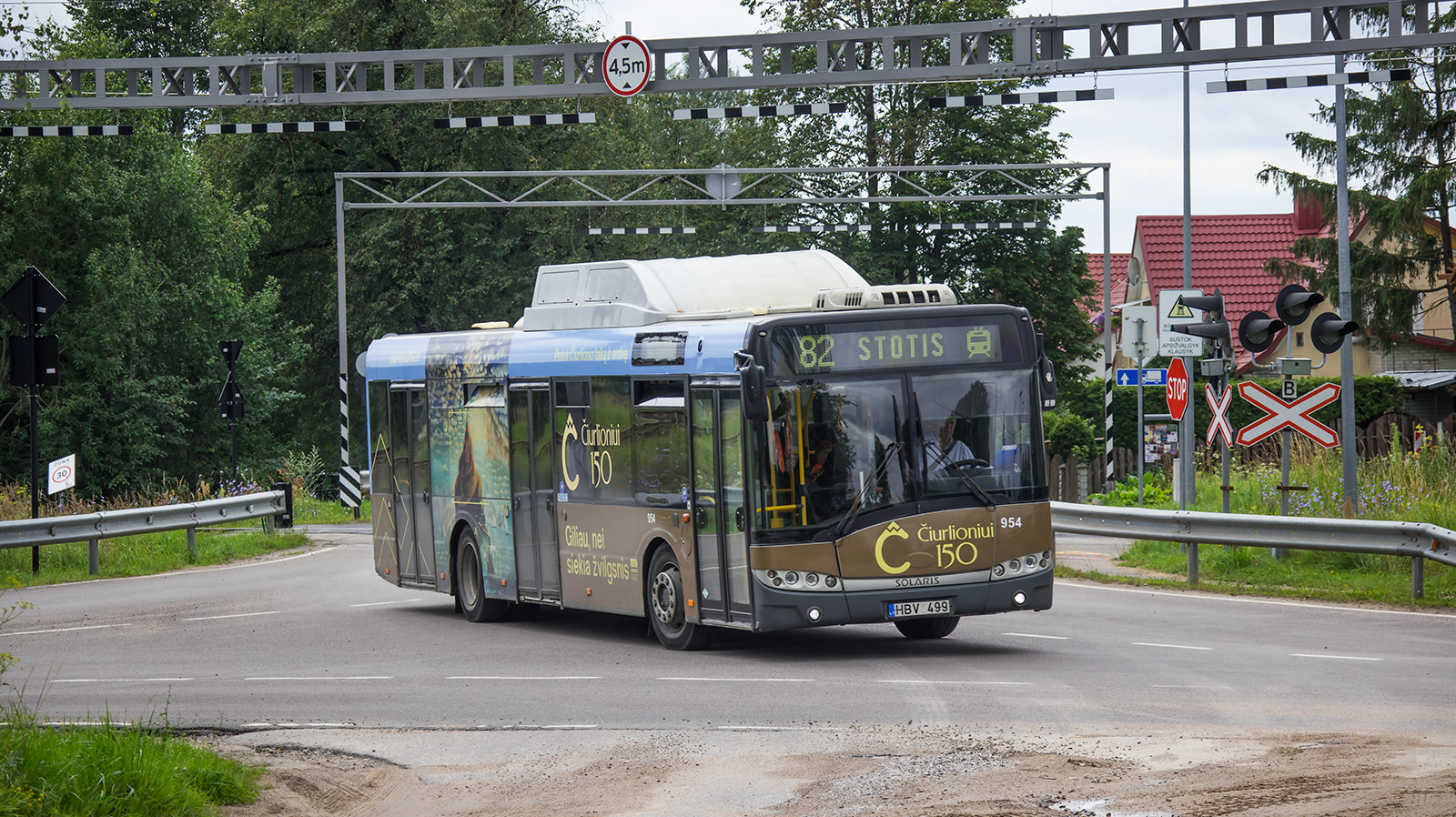 Литва, Solaris Urbino III 12 CNG № 954