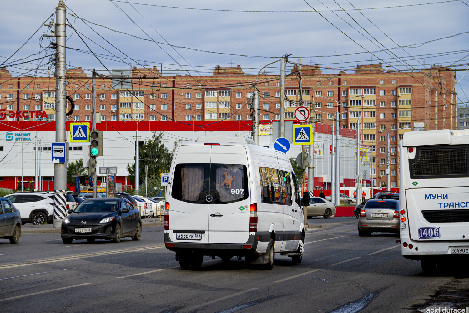 Omsk region, Luidor-223602 (MB Sprinter) č. А 556 РВ 155