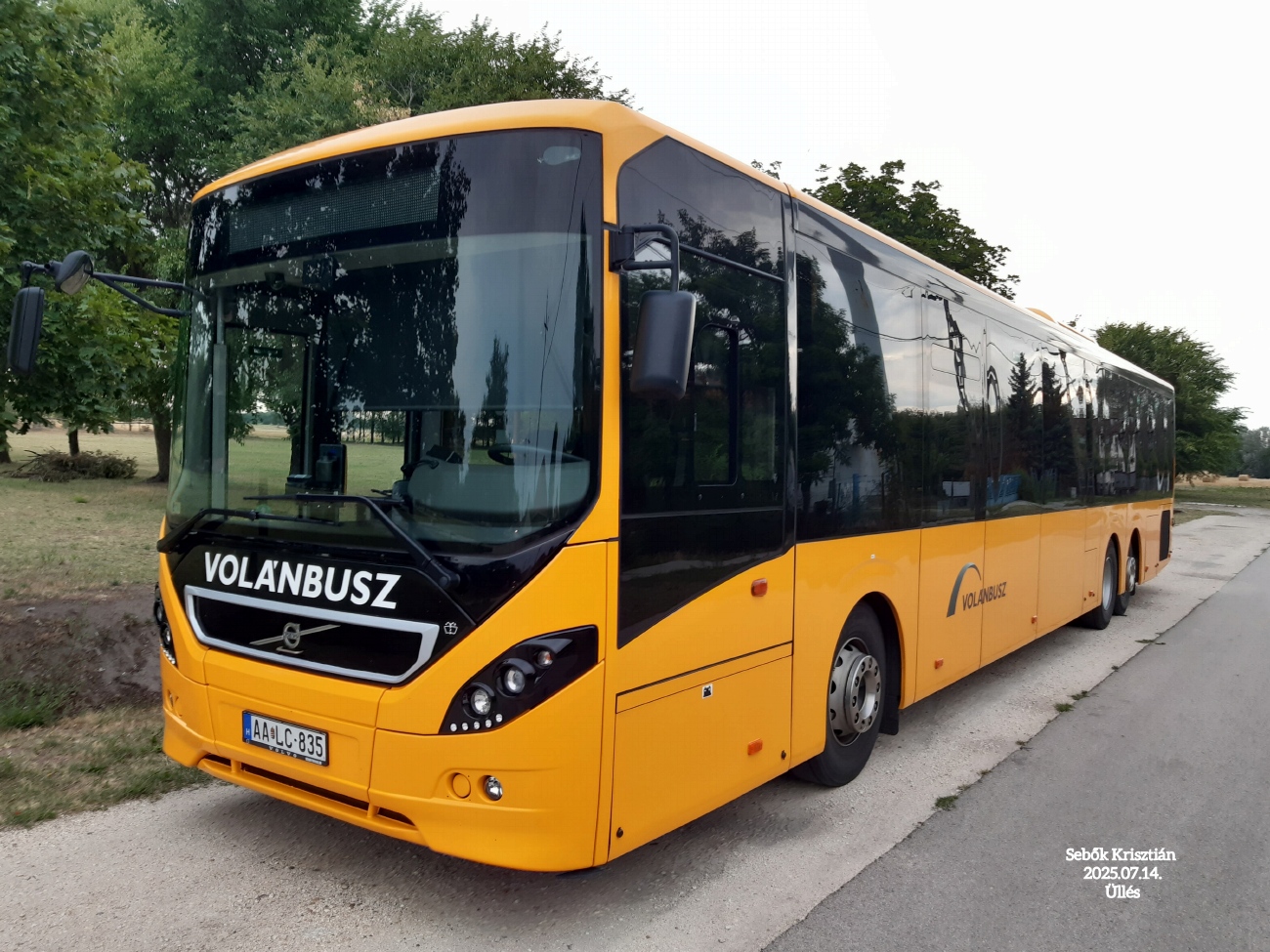 Венгрия, Volvo 8900BLE № AA LC-835