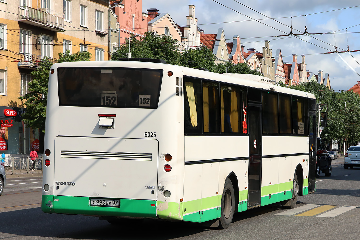 Kaliningrad region, Vest Contrast č. С 993 ВК 39