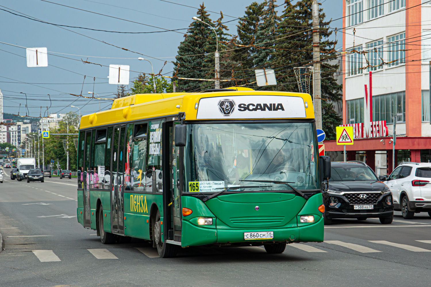 Пензенская область, Scania OmniLink I (Скания-Питер) № С 860 СМ 58
