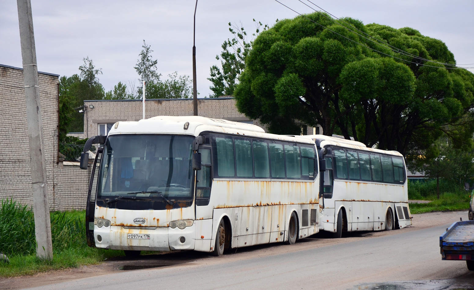 Санкт-Петербург, Heke JAC HK6120 № Т 097 РК 178; Санкт-Петербург, Heke JAC HK6120 № Т 254 ХК 178 Санкт-Петербург, Heke JAC HK6120 № Т 097 РК 178; Санкт-Петербург, Heke JAC HK6120 № Т 254 ХК 178