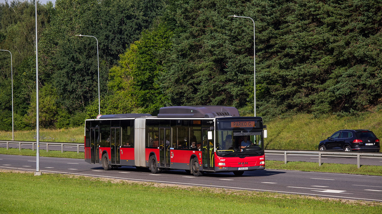 Литва, MAN A23 Lion's City G NG273 LPG № 4643