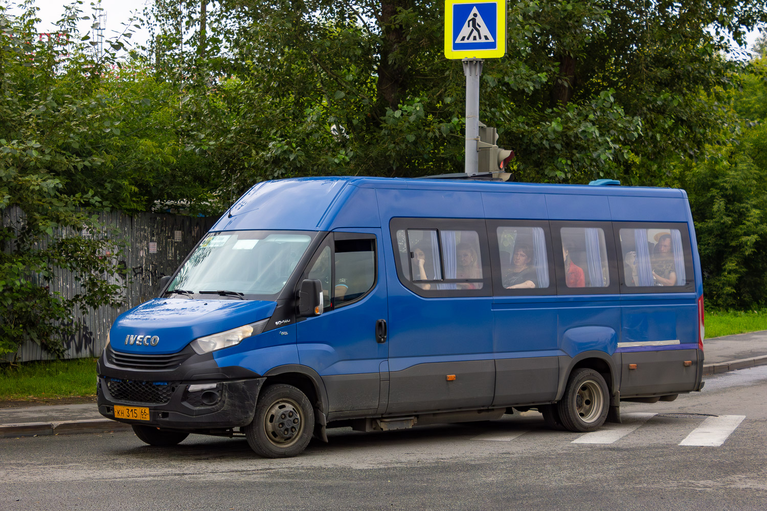 Свердловская область, Росвэн-3284 (IVECO Daily) № КН 315 66