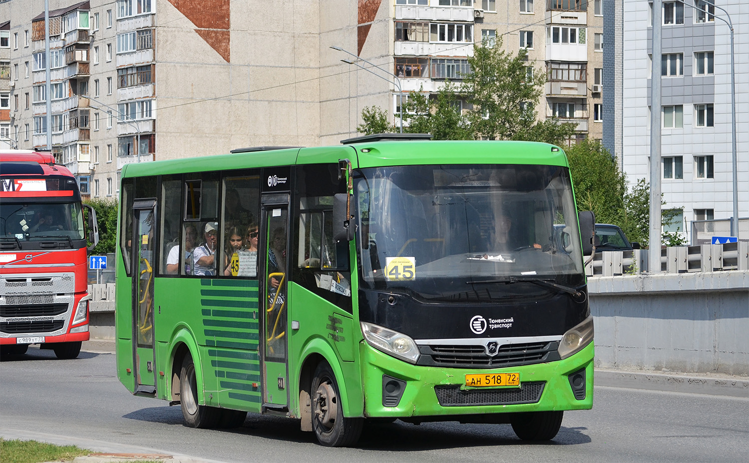 Tumen region, PAZ-320405-04 "Vector Next" # АН 518 72