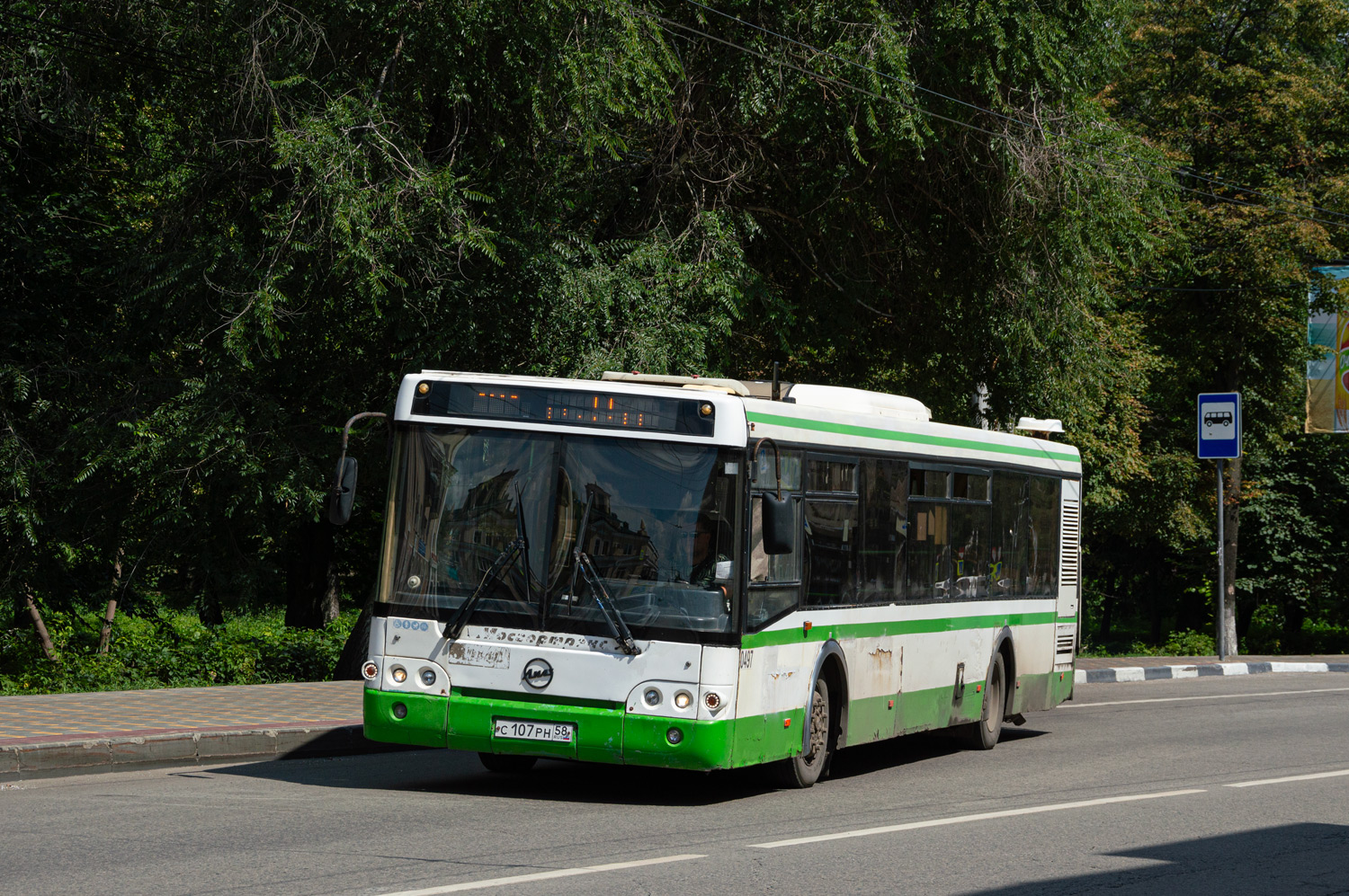 Пензенская область, ЛиАЗ-5292.21 № 497