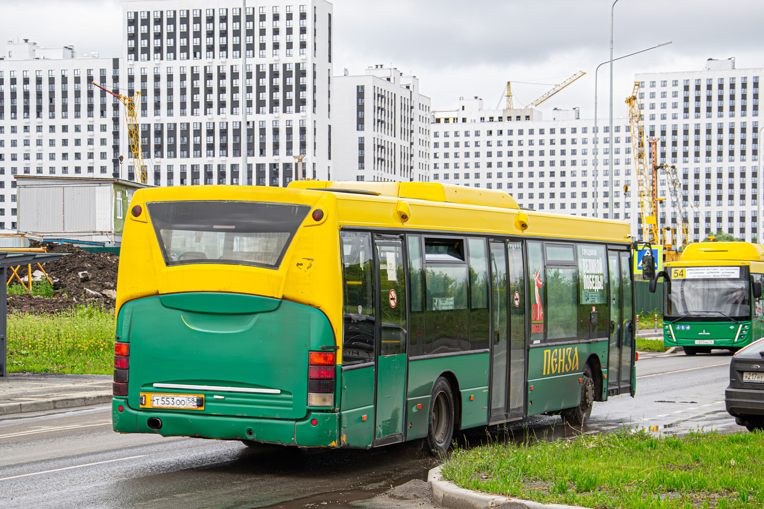 Penza region, Scania OmniLink I (Scania-St.Petersburg) # Т 553 ОО 58