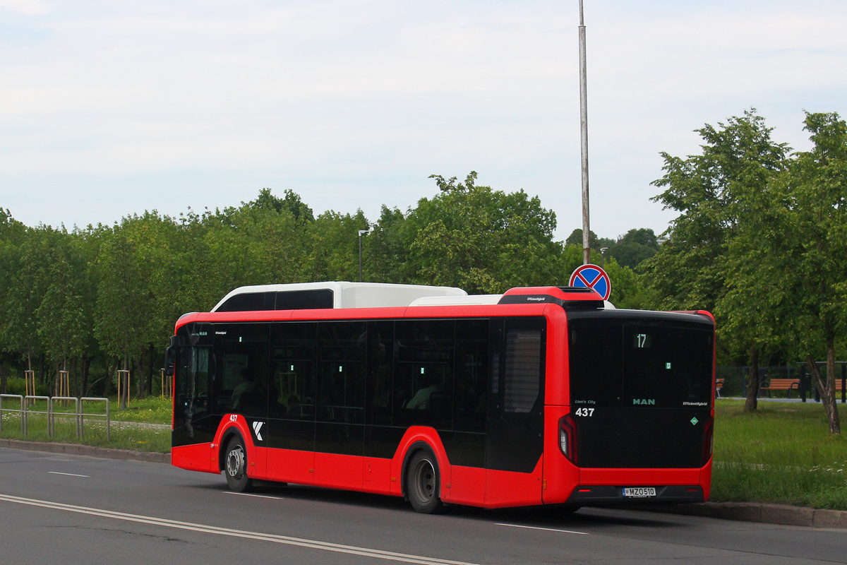 Литва, MAN 12C Lion's City 12 G NL280 EfficientHybrid № 437