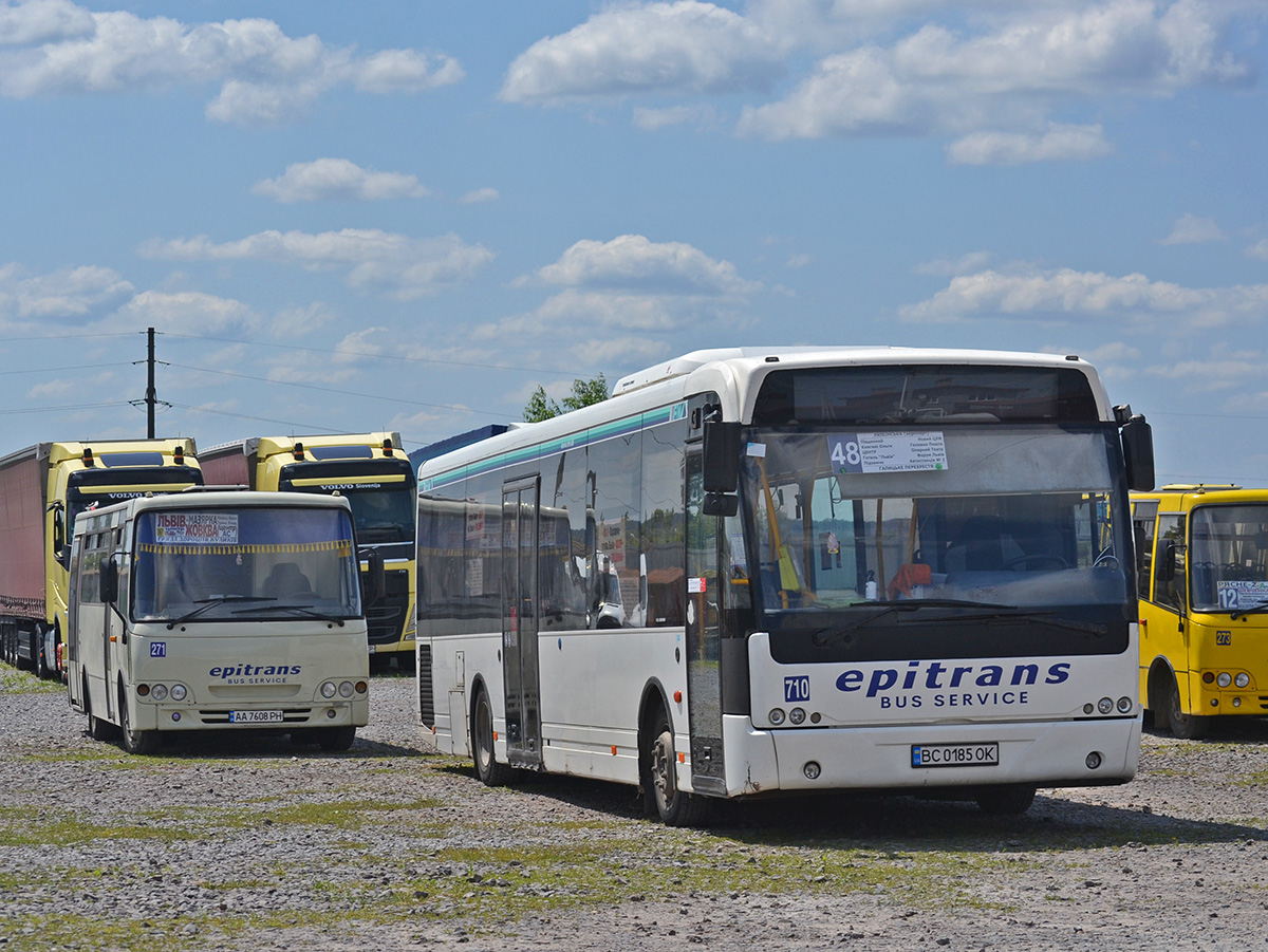 Львовская область, Ataman A093H6 № 271; Львовская область, VDL Berkhof Ambassador 200 № 710