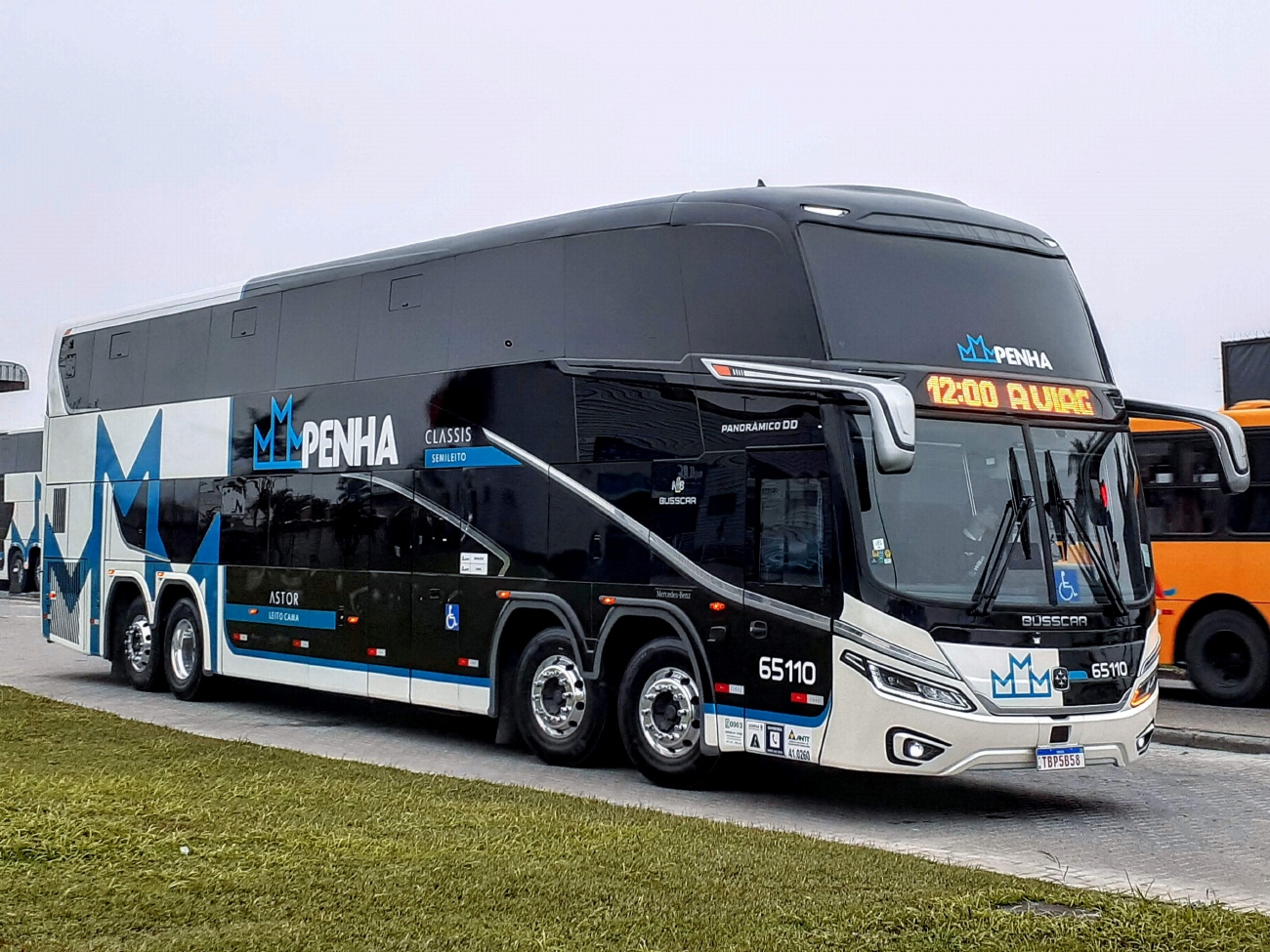 Бразилия, Busscar Panorâmico DD NB1 № 65110