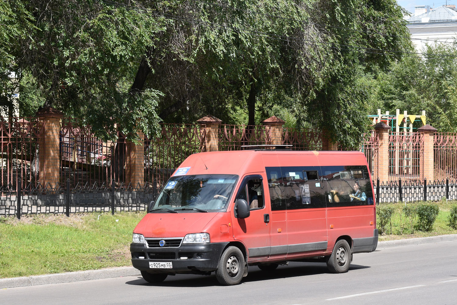 Бурятия, FIAT Ducato 244 CSMMC-RLL, -RTL № О 925 МВ 03