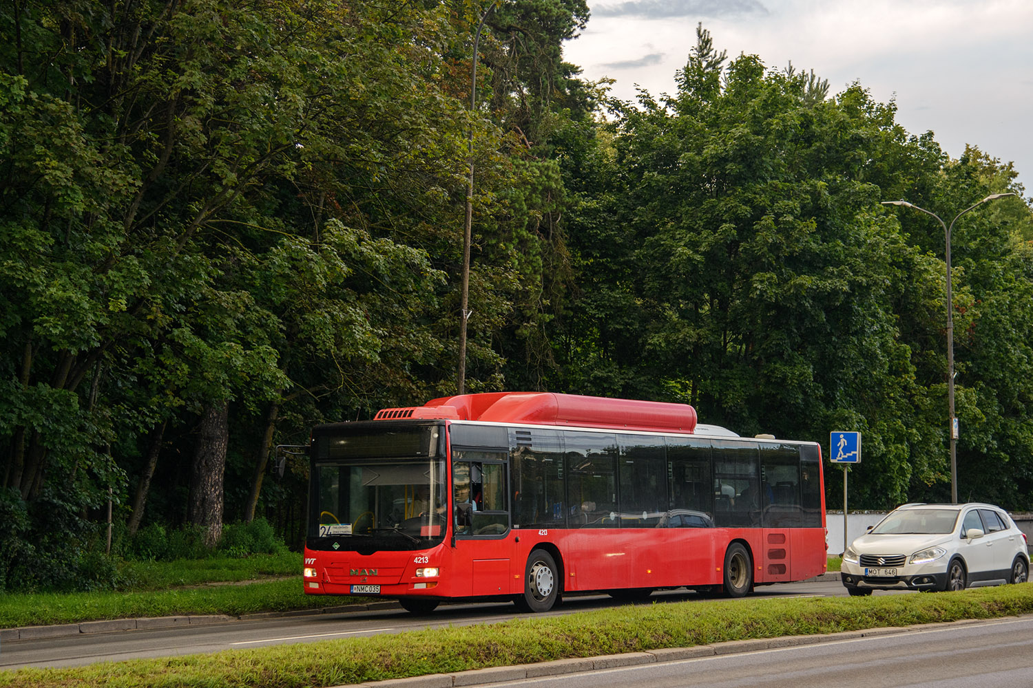 Литва, MAN A21 Lion's City NL313 CNG № 4213
