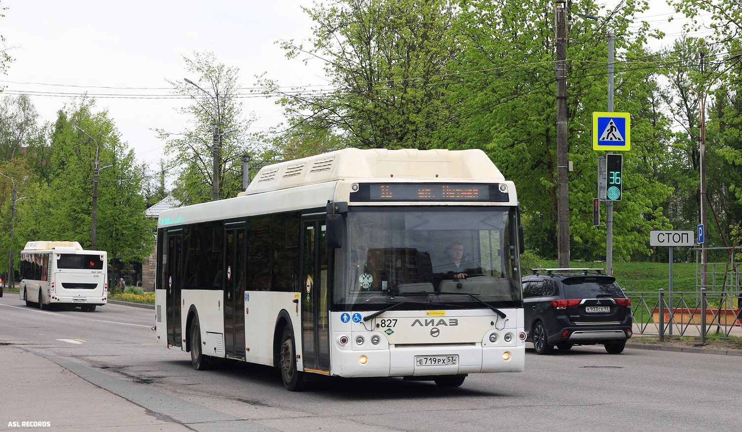 Новгородская область, ЛиАЗ-5292.67 (CNG) № 827