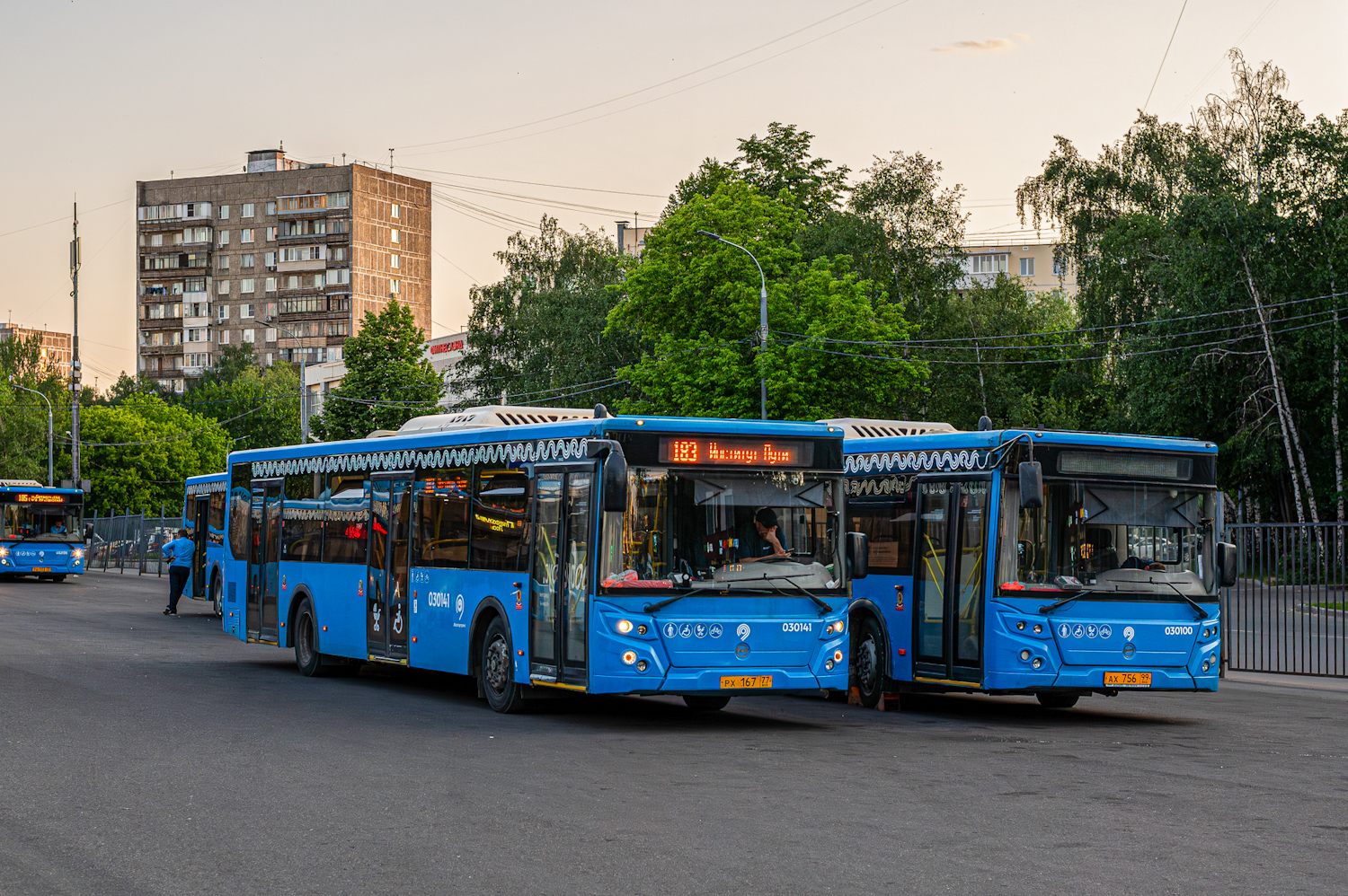 Москва, ЛиАЗ-5292.22 (2-2-2) № 030141