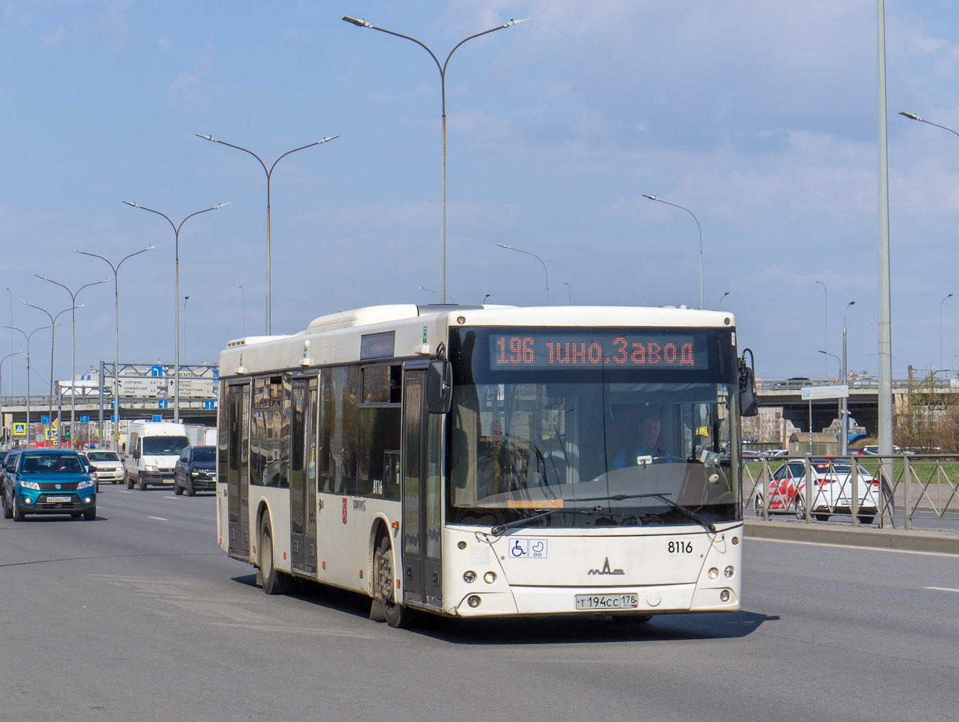 Санкт-Петербург, МАЗ-203.085 № 8116