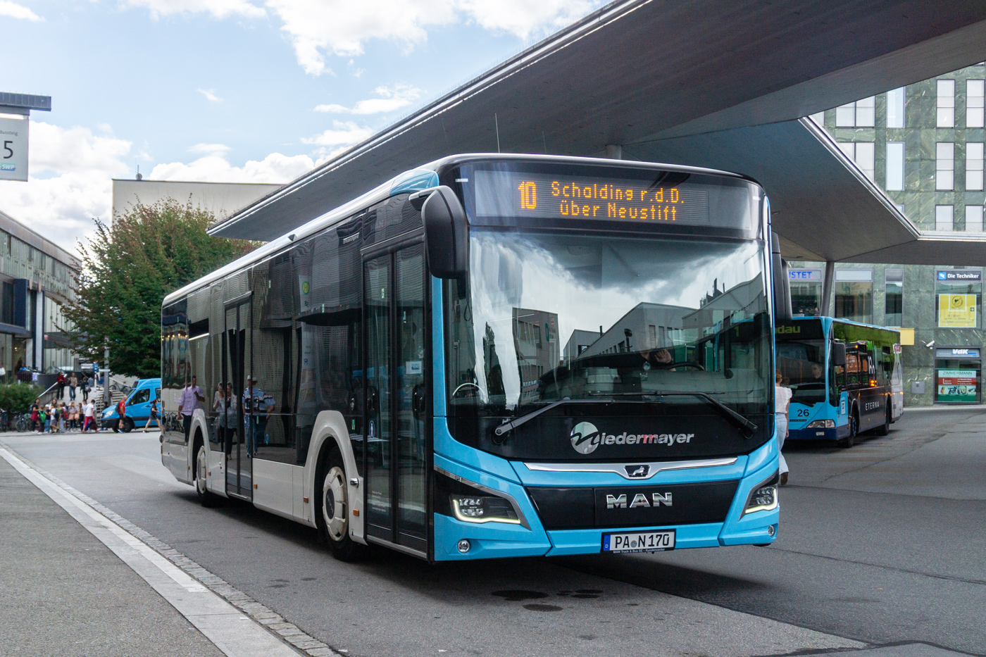 Бавария, MAN 12C Lion's City 12 NL360 EfficientHybrid № PA-N 170