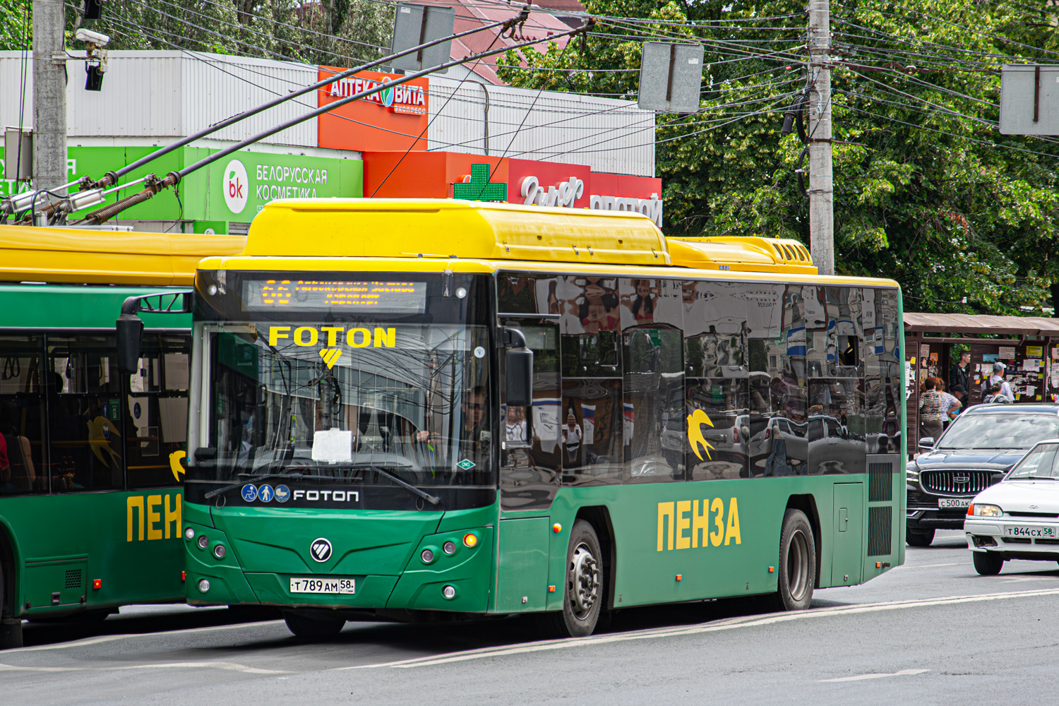 Пензенская область, Foton BJ6105C6MCD-1 № Т 789 АМ 58