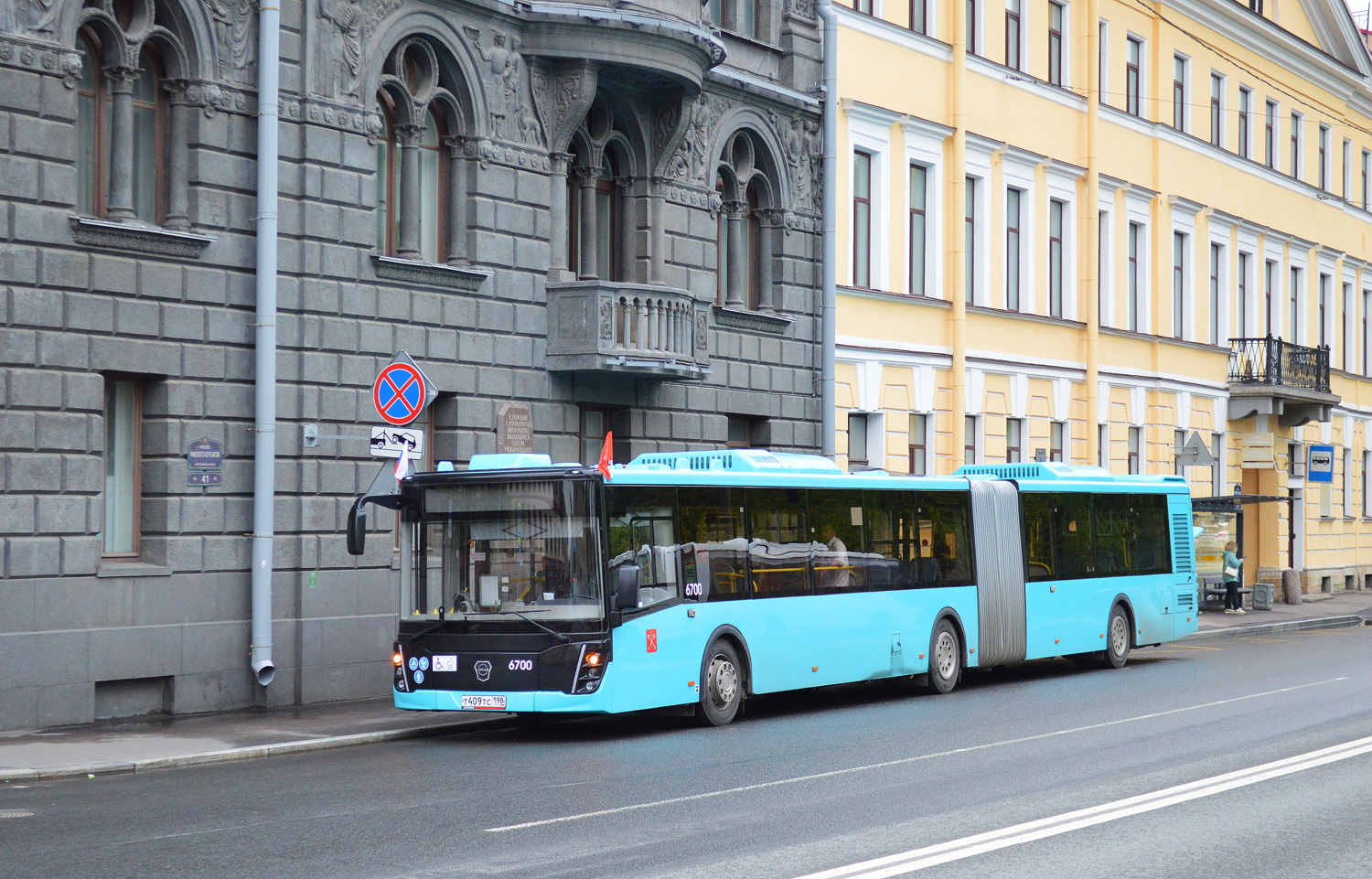 Санкт-Петербург, ЛиАЗ-6213.65 № 6700