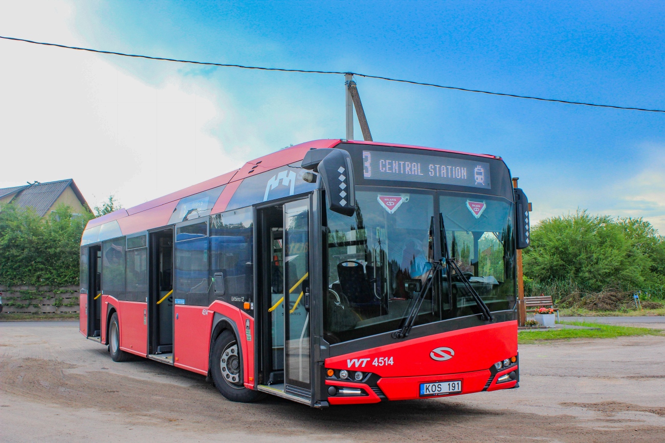 Литва, Solaris Urbino IV 12 № 4514 Литва, Solaris Urbino IV 12 № 4514