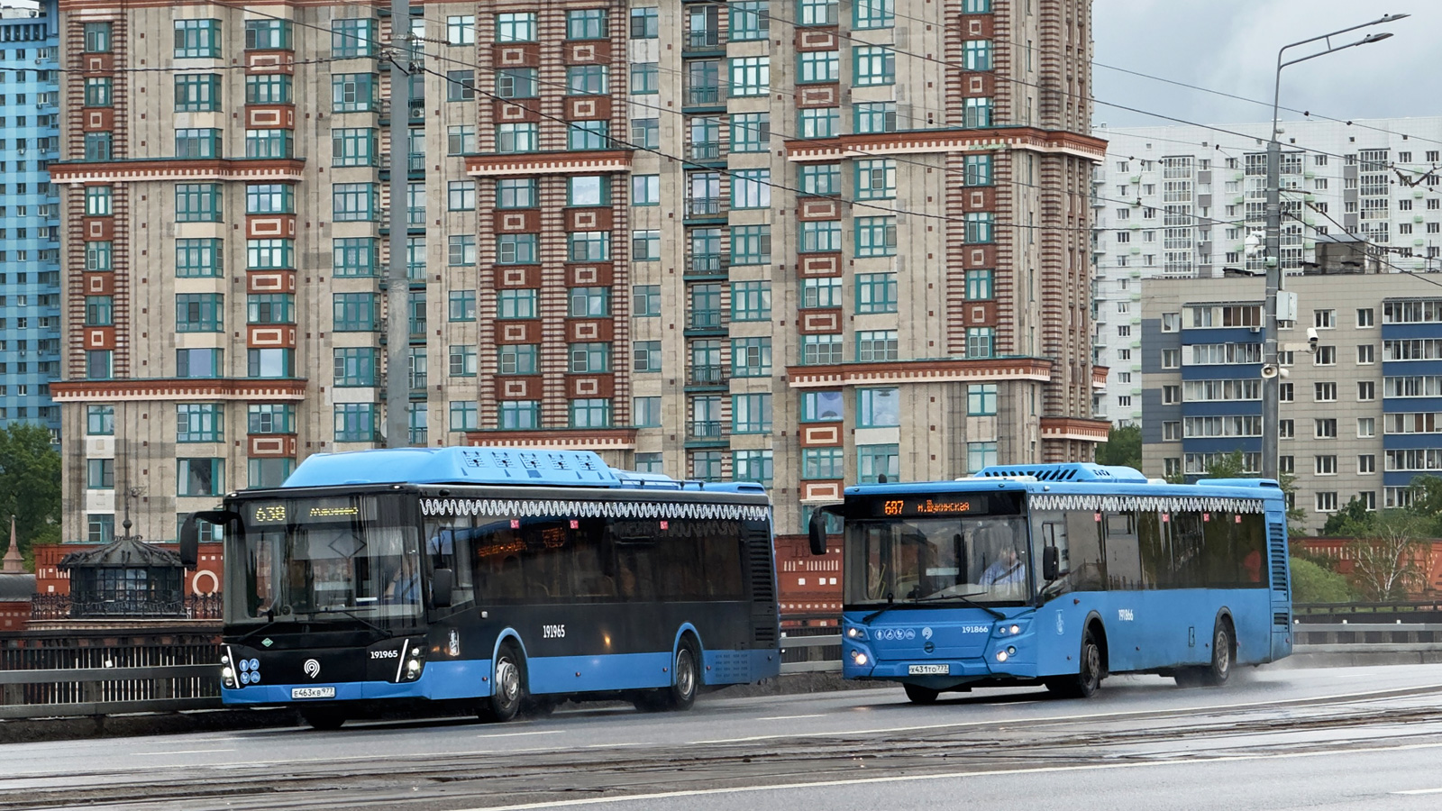 Москва, ЛиАЗ-5292.67 (CNG) № 191965; Москва, ЛиАЗ-5292.65 № 191866