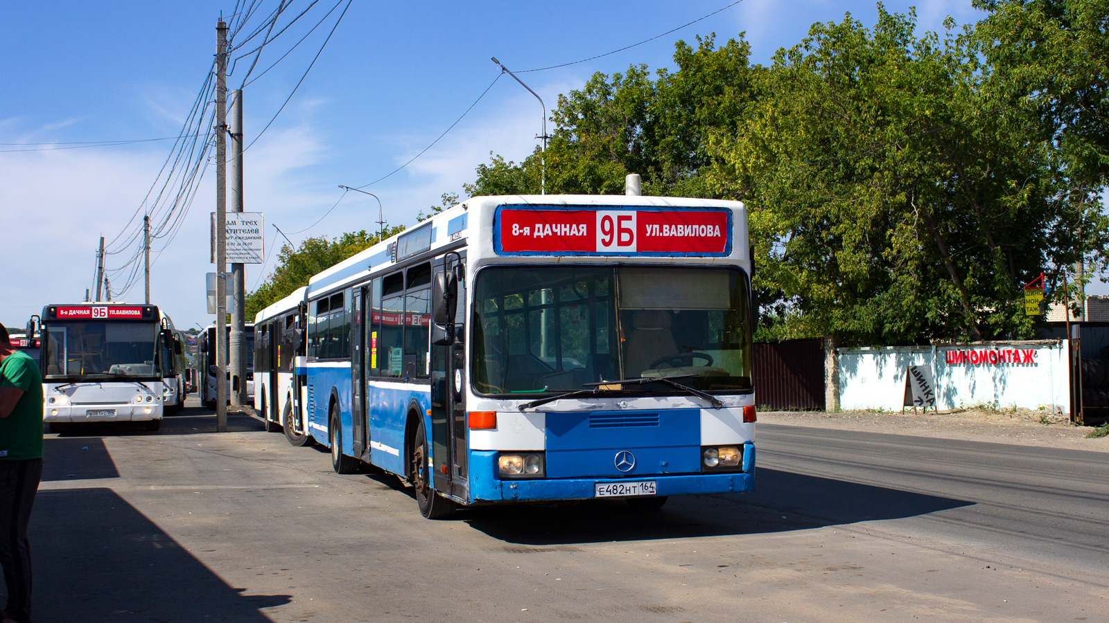 Saratov region, Mercedes-Benz O405N2 Nr. Е 482 НТ 164