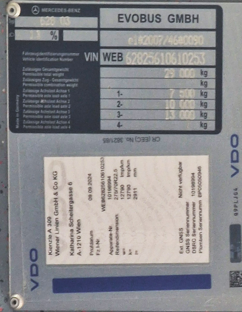 Австрия, Mercedes-Benz Citaro C2 G № 8911