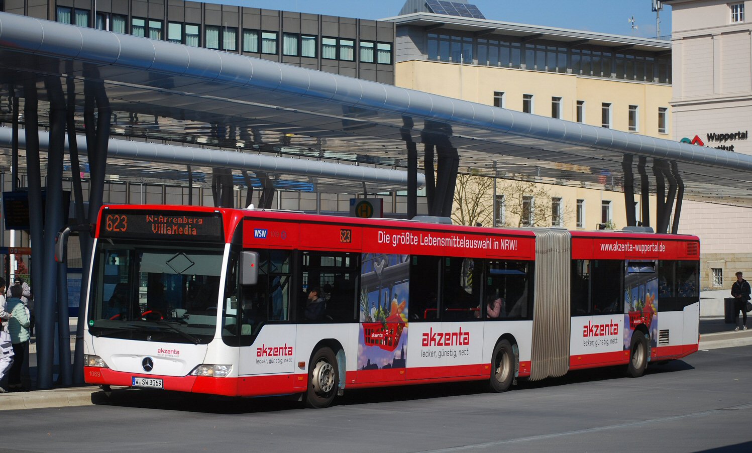 Северный Рейн-Вестфалия, Mercedes-Benz O530G Citaro facelift G № 1069