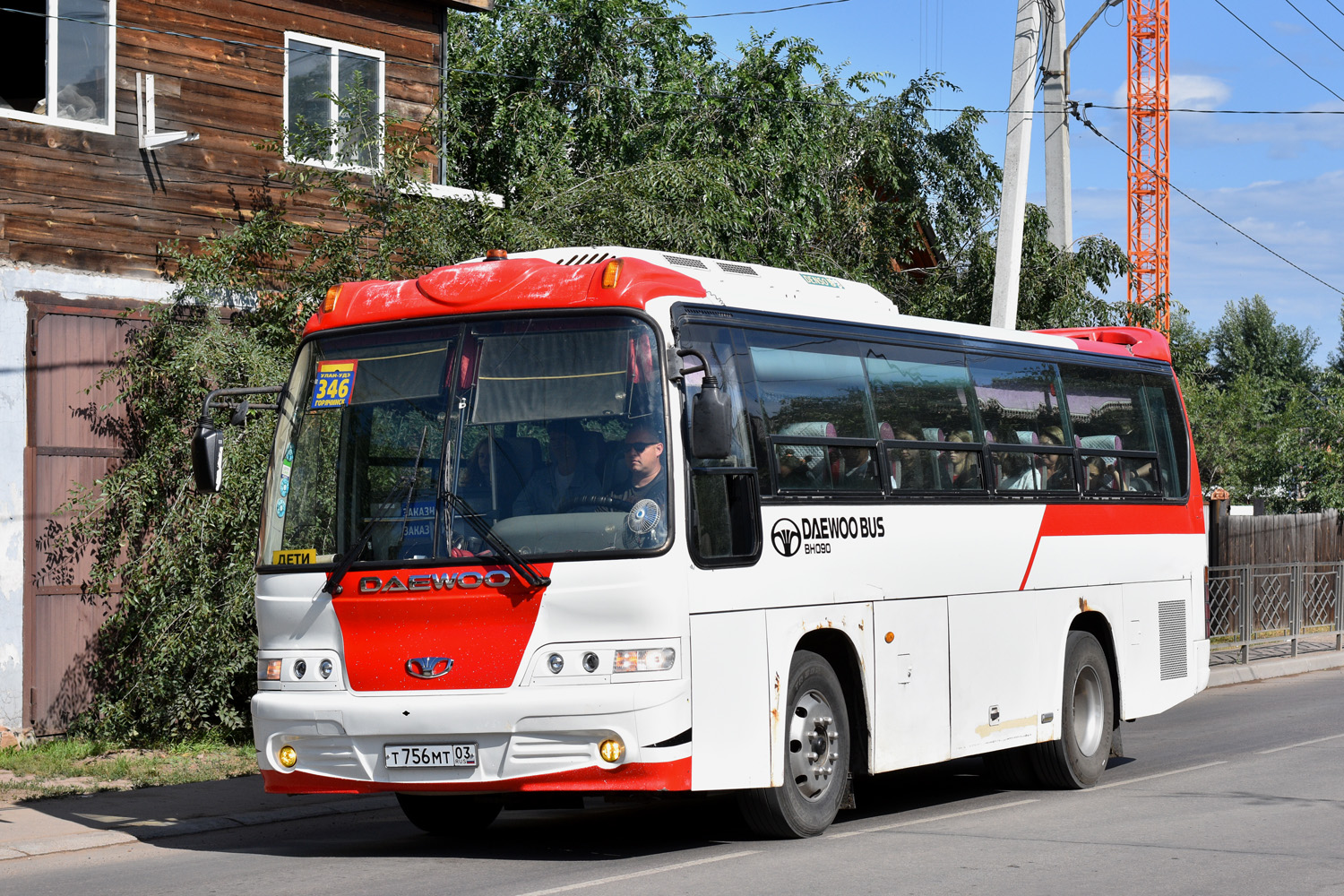 Бурятия, Daewoo BH090 Royal Star № Т 756 МТ 03