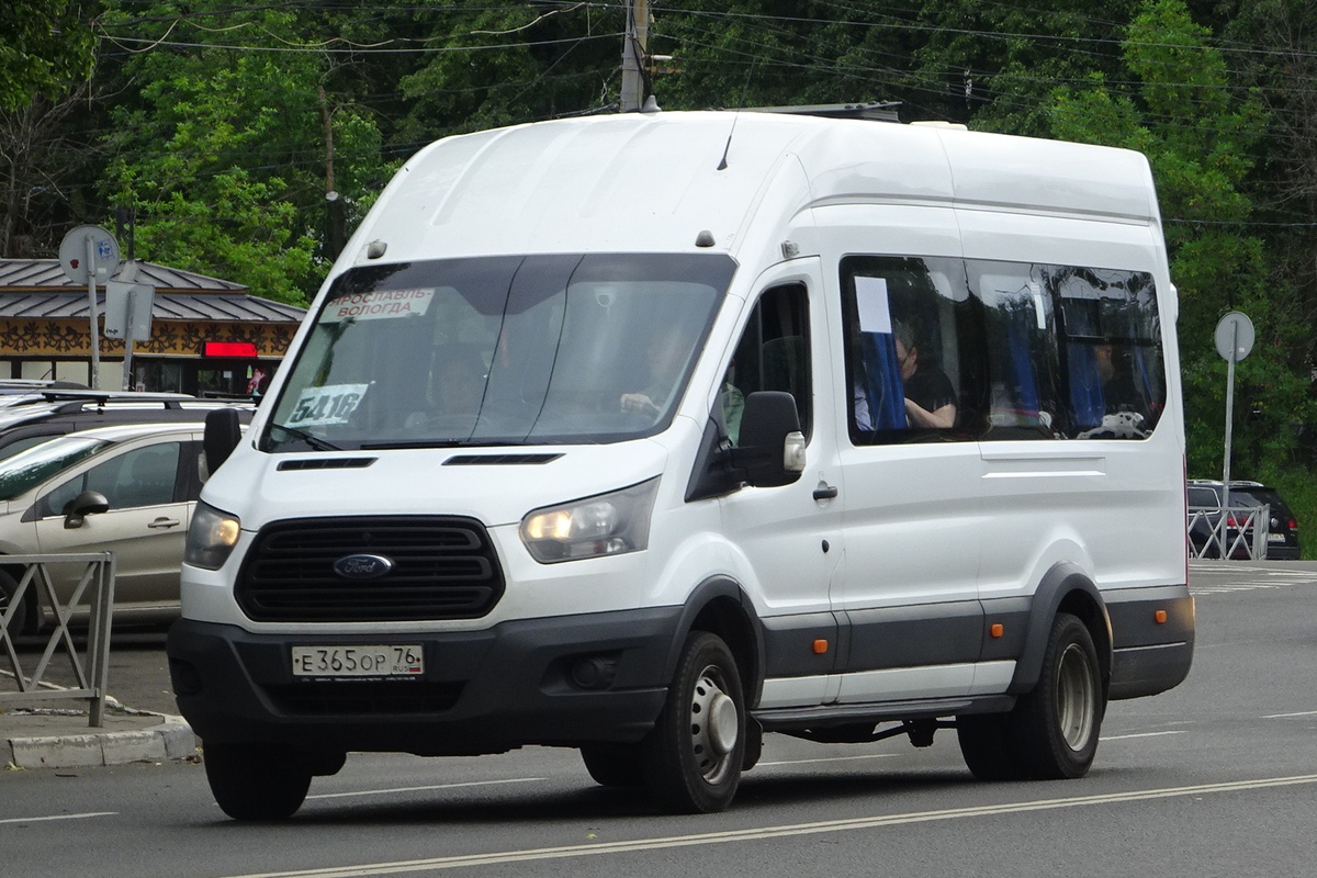 Ярославская область, Ford Transit FBD [RUS] (X2F.ESG.) № Е 365 ОР 76